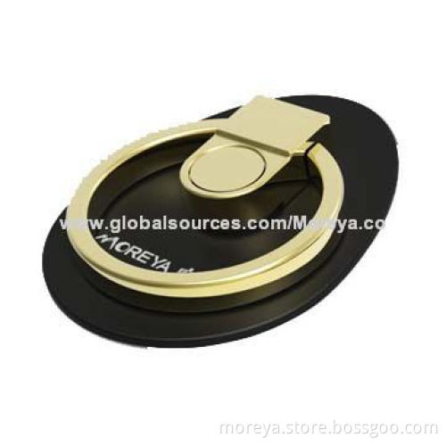 Small Single/Finger Ring Mobile Holder for All Mobile Phones, Made of Zinc Alloy Material
